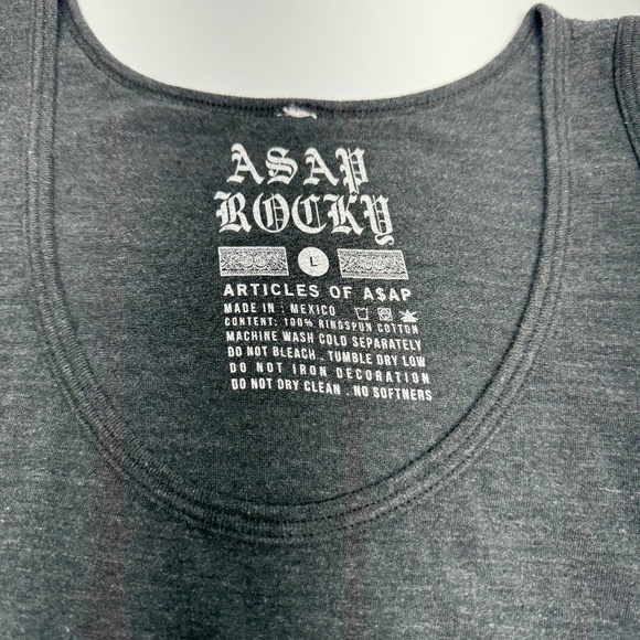 ASAP ROCKY "Pretty Mother F*cker" Tank Top - Picture 2 of 4